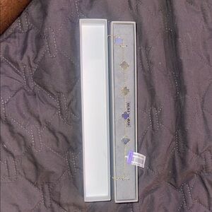 Gold and Purple Bracelet